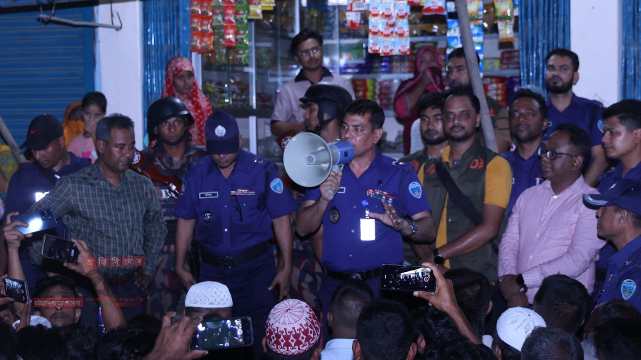 জঙ্গল সলিমপুরকে নিরাপদ ও বাসযোগ্য করতে কাজ করছে পুলিশ:  এসপি মাসুদ